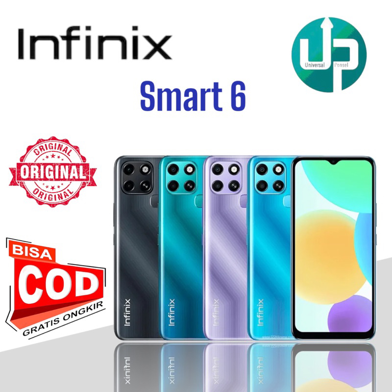 INFINIX SMART 6 2/32GB  &amp; SMART 6 NFC 2/32GB NEW GARANSI RESMI