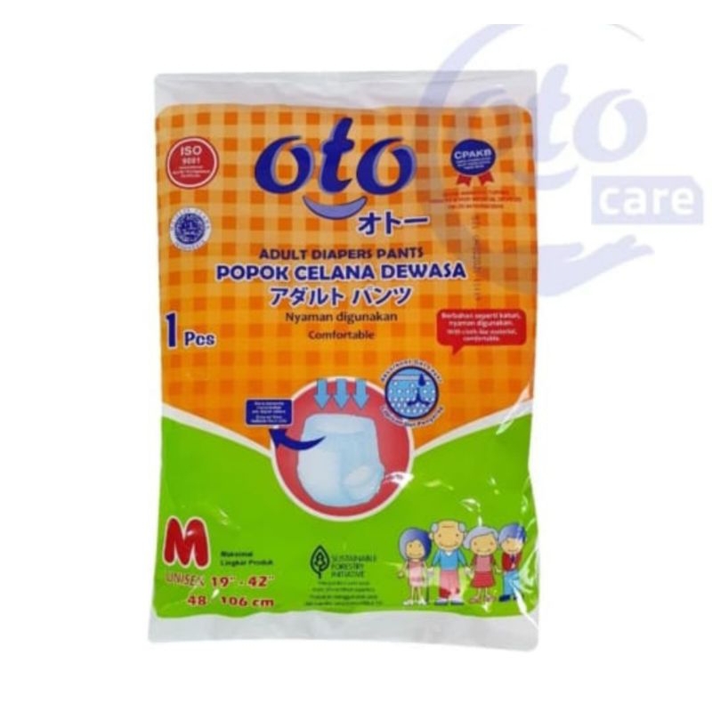 10 pcs OTO Popok Celana Dewasa PAKET HEMAT