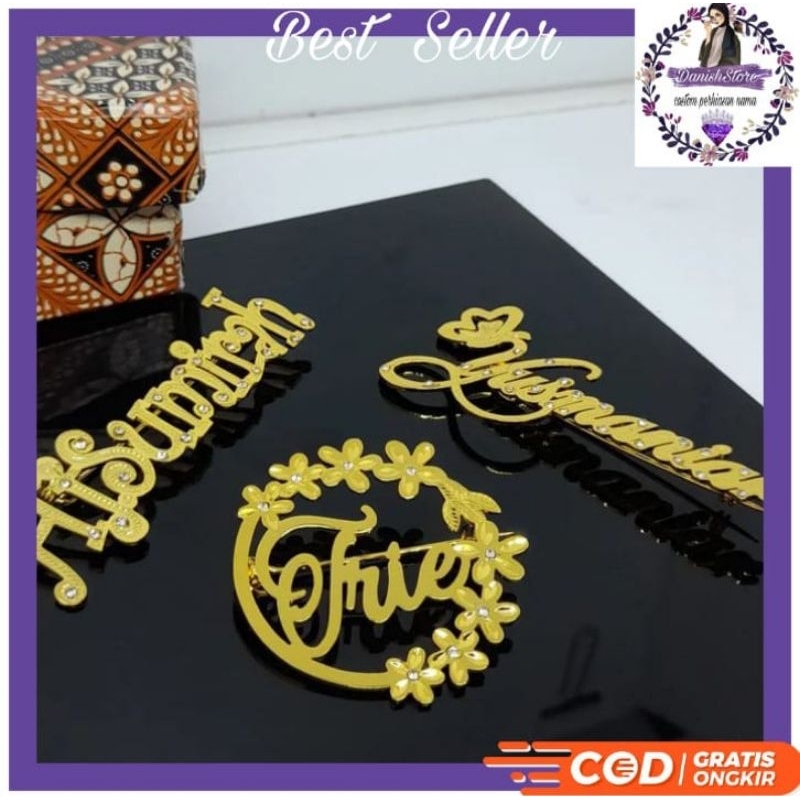 Bros Nama Custom || Bros hijab custom || Accesories hijab