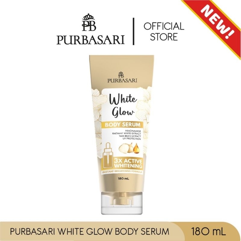 PURBASARI Body Serum 180ml | White Glow - Skin Firming