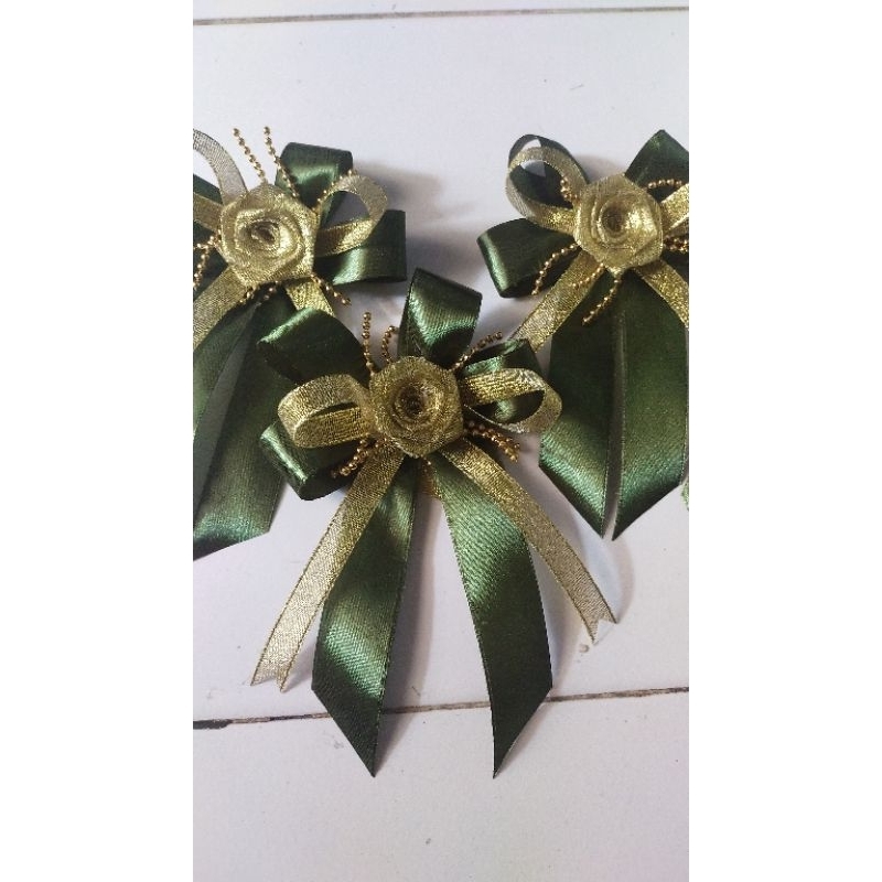 

pita siap pakai tanpa ketupat edisi hijau gold