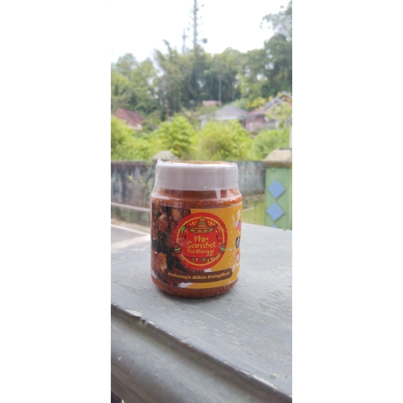 

Sambel Botol mr.sambel Bukittinggi 200ml