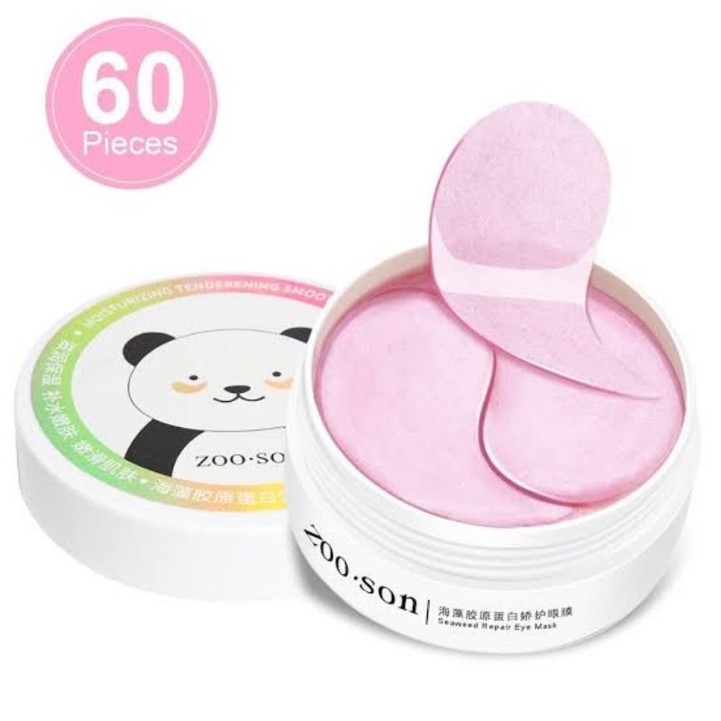 60pcs Collagen EYE MASK Eye Patches Collagen / MASKER Kantung Mata Panda isi 60pcs Original