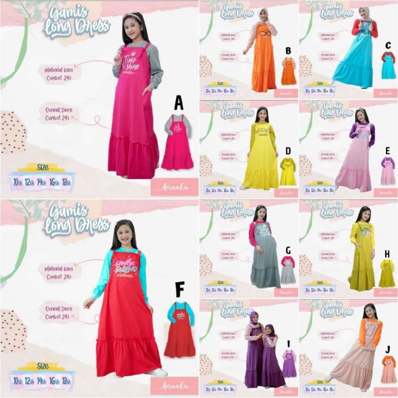 GAMIS LONGDRESS ANAK BY AERAAQU