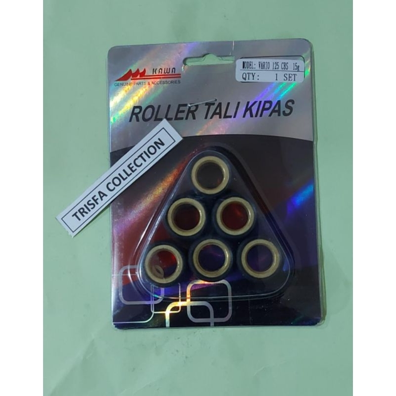 Roller Set 6pcs Vario 125 Cbs 15 Gram Kawa