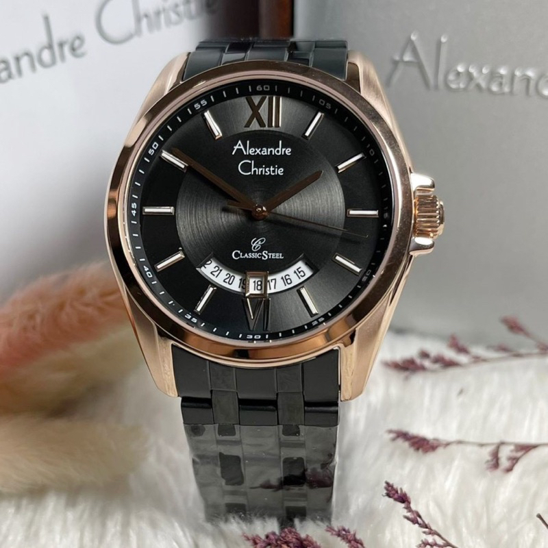 JAM TANGAN PRIACOWOK ALEXANDRE CHRISTIE AC 8673 AC8673 SERIES ORIGINAL