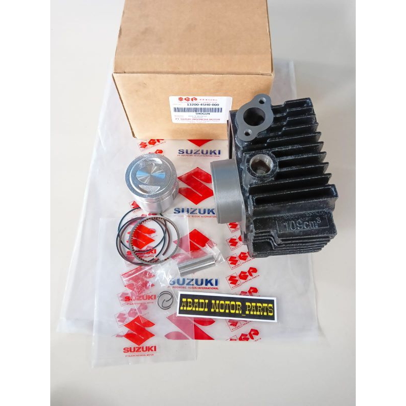 BLOK SEHER KOMPLIT SUZUKI SHOGUN 110 R/SHOGUN KEBO 110/ORI