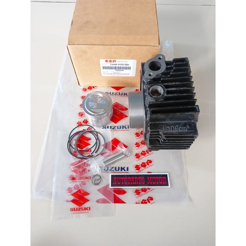 BLOK SEHER KOMPLIT SUZUKI SHOGUN 110 R/SHOGUN KEBO 110/ORI