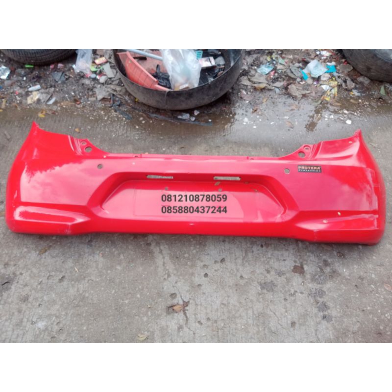 bemper belakang agya 2015