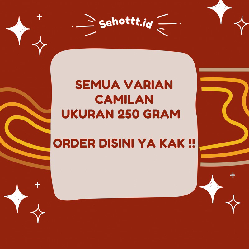 

SEMUA CAMILAN KEMASAN 250 GRAM (CAMILAN BASRENG KRIPIK KACA MAKARONI CIKRUH LANTING UDANG KRUPUK SEBLAK USUS CRISPY CIMOL KERING)