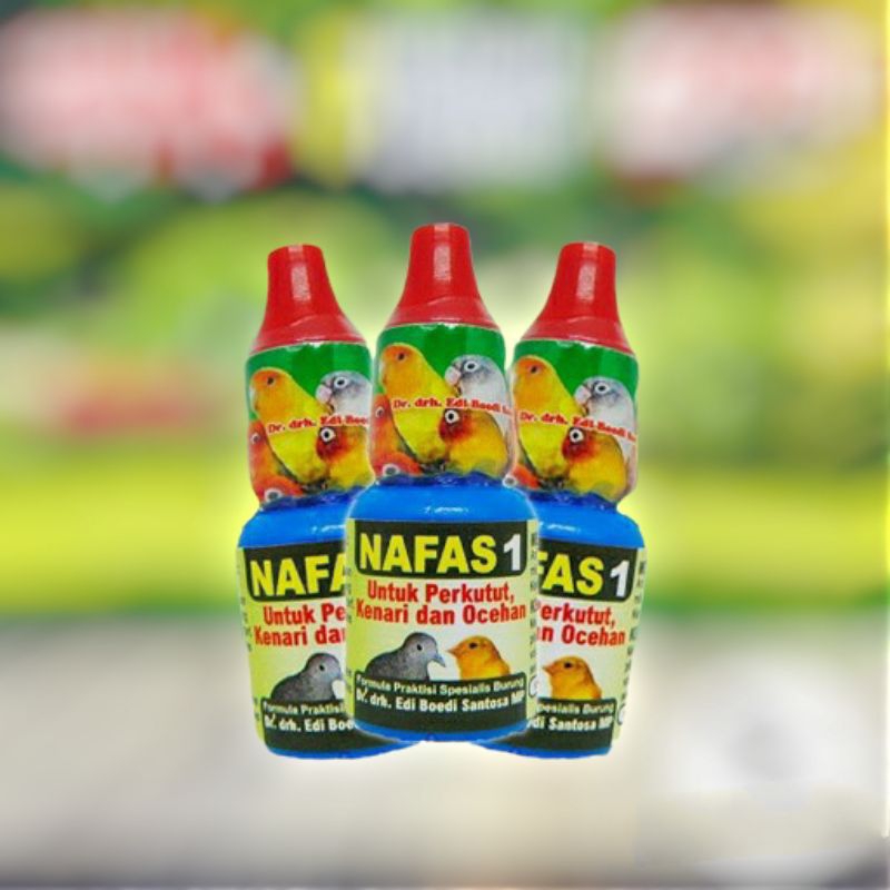 Nafas 1 Dr. Edhi obat untuk semua jenis burung//harga grosir lebih murah