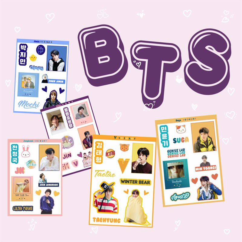 

STICKER BTS STIKER