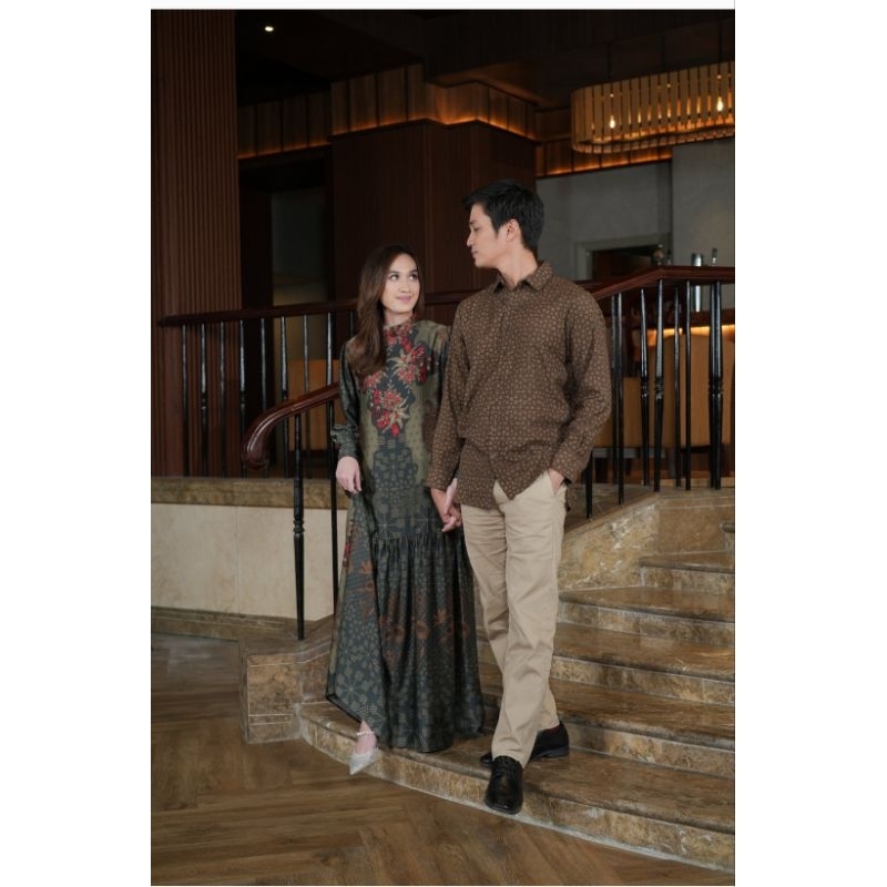 allura dress brown geulis