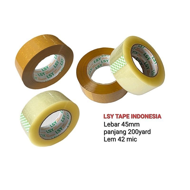 

Solasi Lakban Putih Coklat 45mm x 100 yard // Solasi Lakban Putih Coklat 45mm x 200 yard