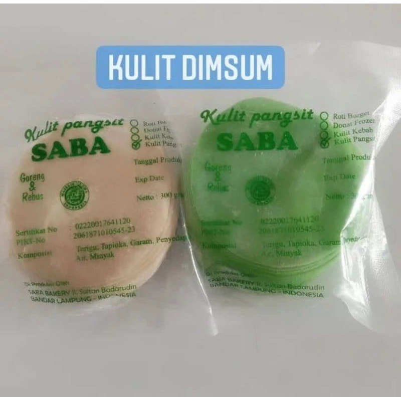 

Kulit Dimsum By Saba Bakery
