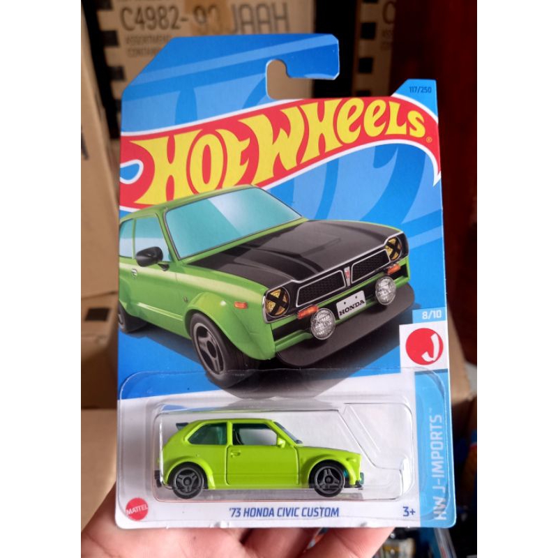 hotwheels 73 HONDA CIVIC CUSTOM  HW J IMPORTS