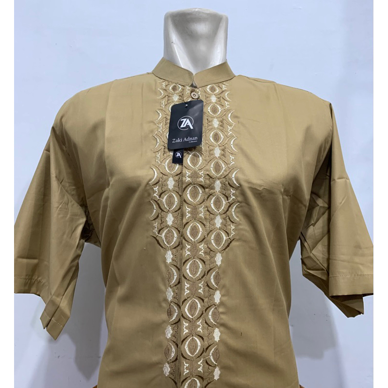 Busana Muslim Pria Dewasa | Baju Koko Koku Kemko Bordir Ukuran Jumbo