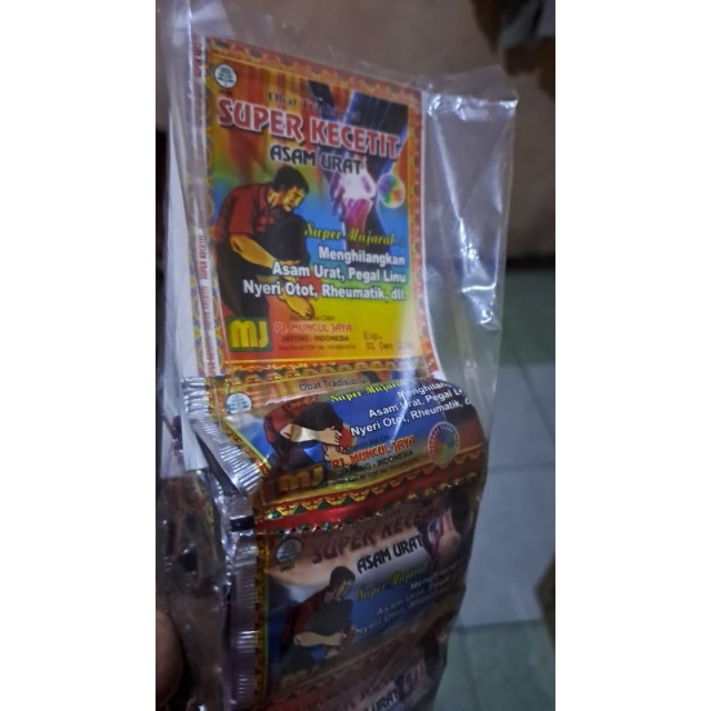 Super kecetit kapsul isi 5 hanger