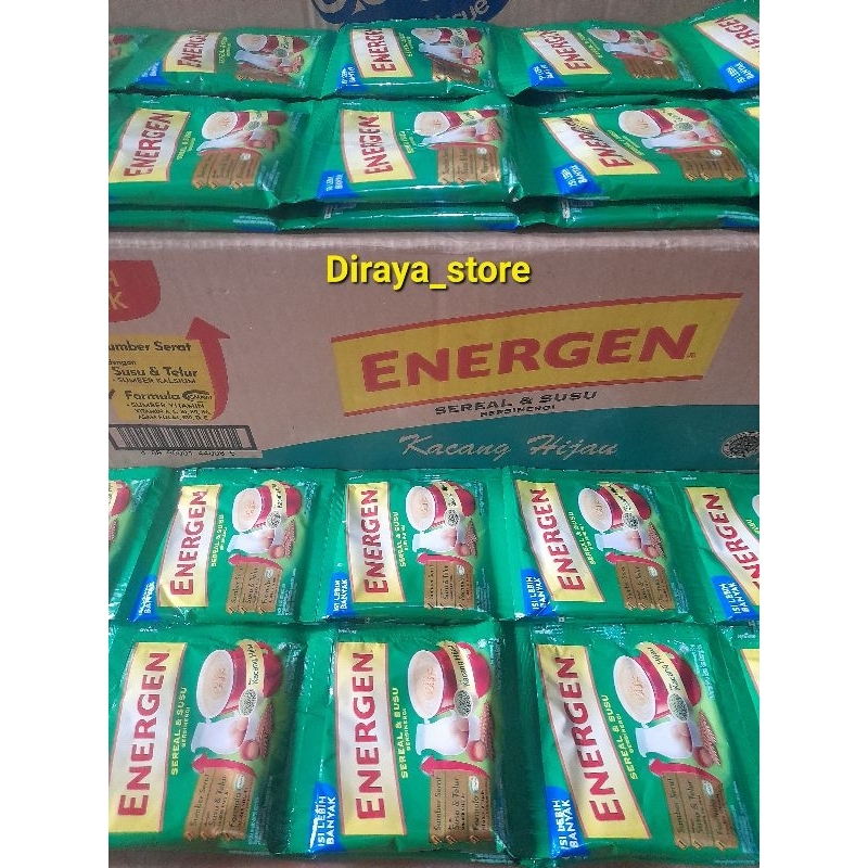 

Energen Kacang Hijau 10 x 35g