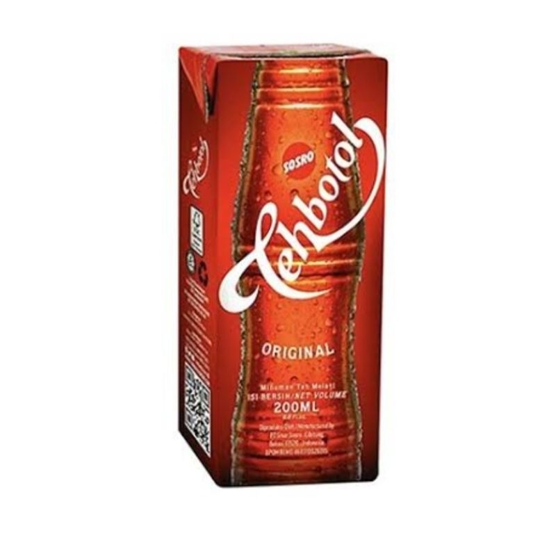 

Korzaln Teh Botol Sosro Tetra Pack (Kotak) 200Ml Karton Isi 24 Biji