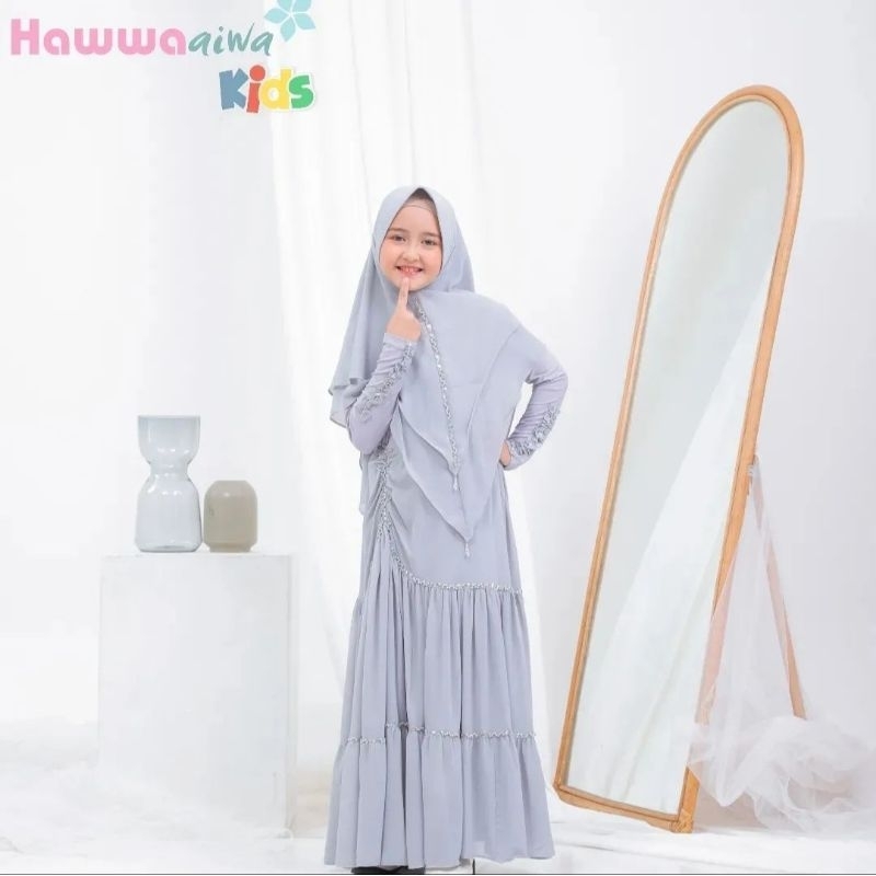 Gamis Anak HawwaAiwa 9-10 Tahun