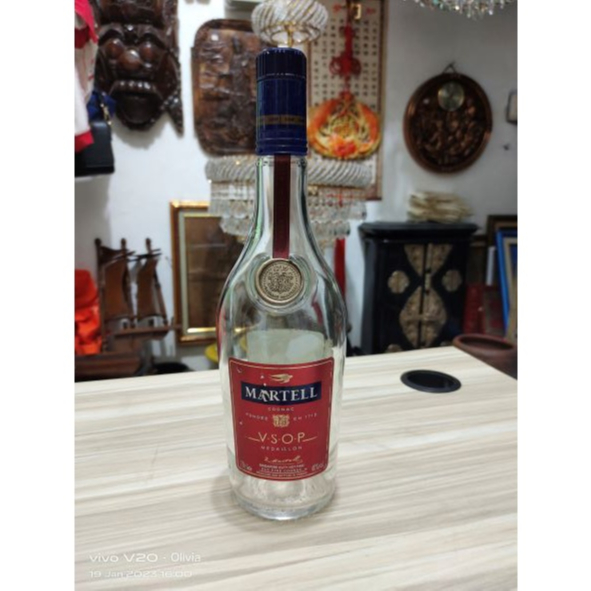 Botol Kosong Bekas Martel VSOP 700ML