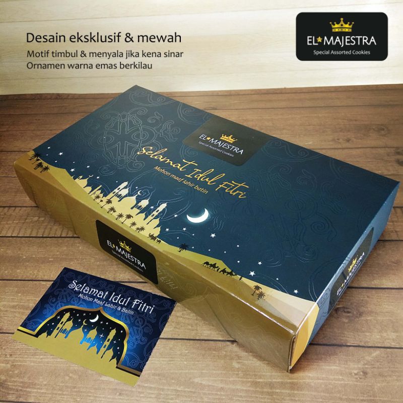 

Parcel Kue Premium Hampers EL MAJESTRA Isi 2