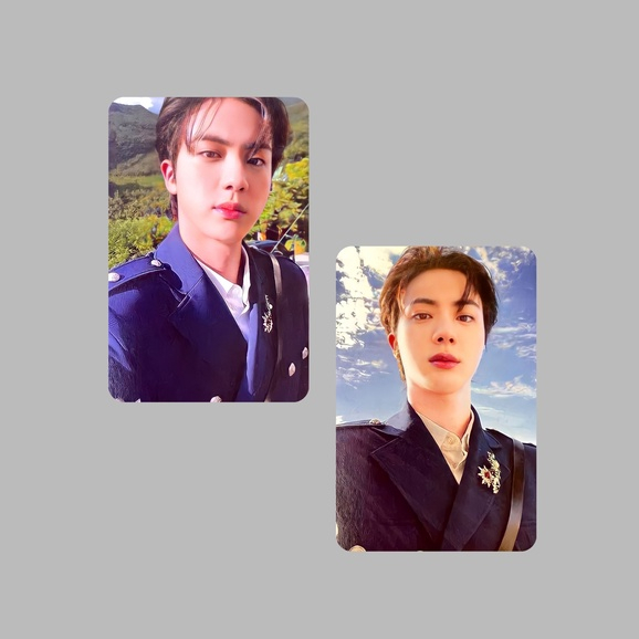 PC PHOTOCARD ME MYSELF AND JIN 'SEA OF JIN' UNOFF