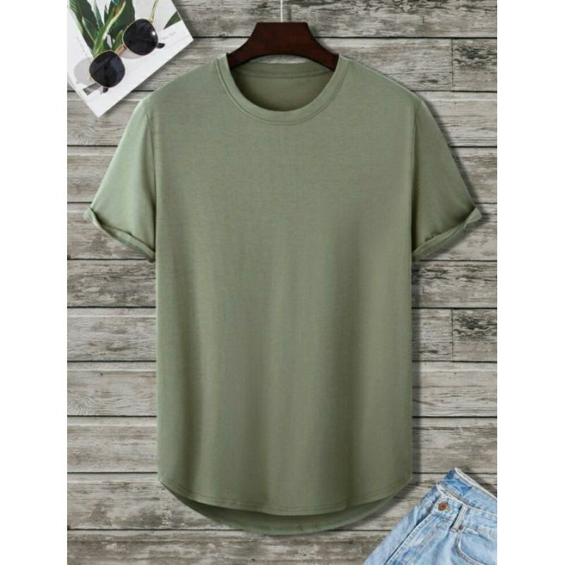 Baju Kaos Kurta Lengan Pendek/Kaos Pria Kurta Premium/Koas Kurta Polos