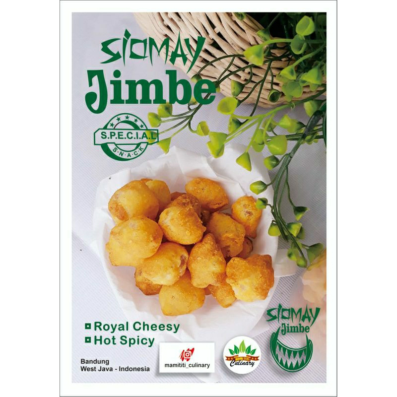 

Cemilan khas Bandung Siomay Jimbe