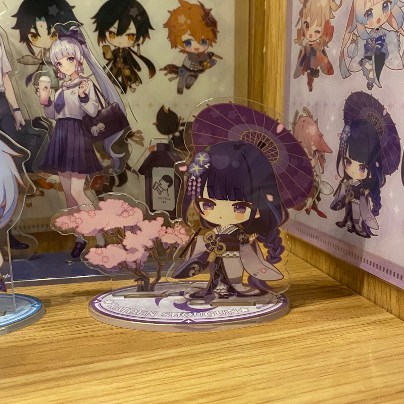 [READY] Genshin Impact - Sweets Paradise Suipara Raiden Shogun Baal Acrylic Stand Standee