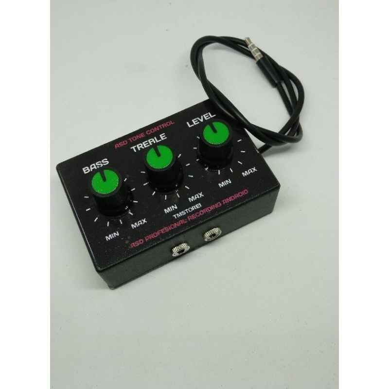 alat rekam dari mixer ke hp android di lengkapi volume bass treble low noise