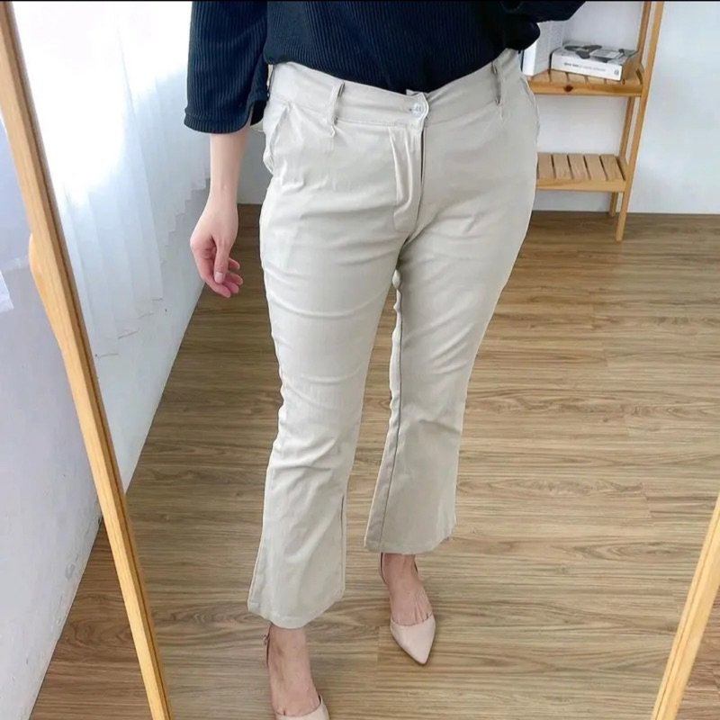 CELANA CUTBRAY BASIC PANTS SLETING