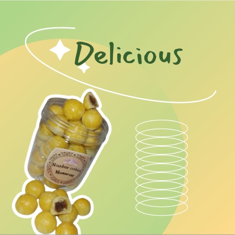 

Nastar cokies350gr selai nanas asli