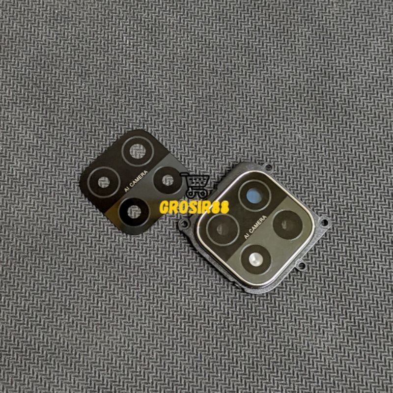 KACA LENSA KAMERA BELAKANG OPPO A15 - A15S ORIGINAL