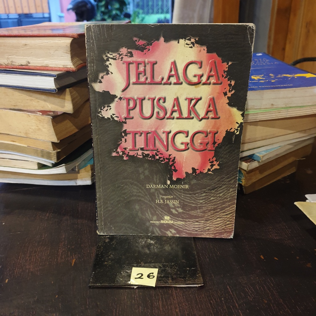 Buku kumpulan cerpen Jelaga Pusaka Tinggi - darman Moenir - original