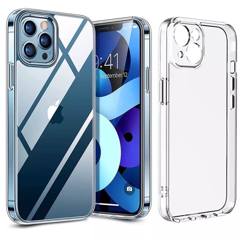 SOFTCASE BENING TRANSPARAN +PROTECT CAMERA IPHONE XR