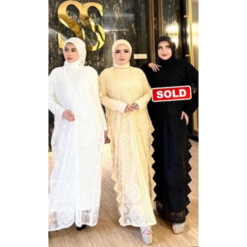 new kaftan brukat shellasaukia original