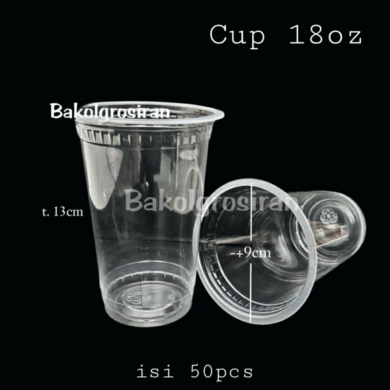 Gelas Cup 18oz @50pcs