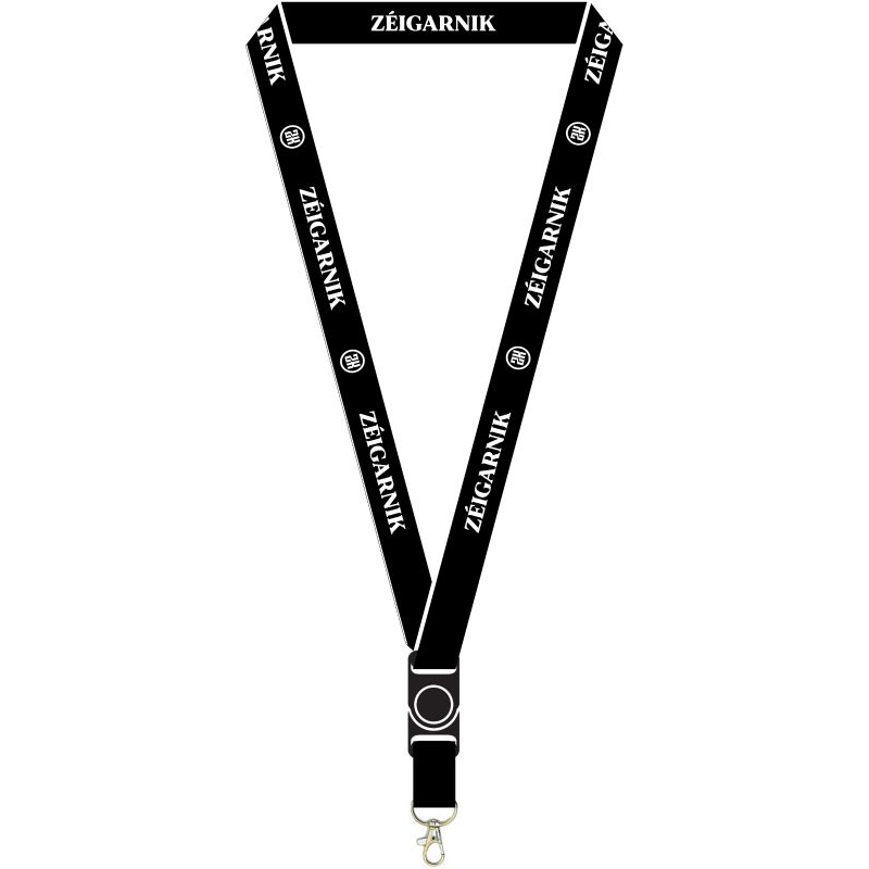 

Zéigarnik Lanyard Black & White
