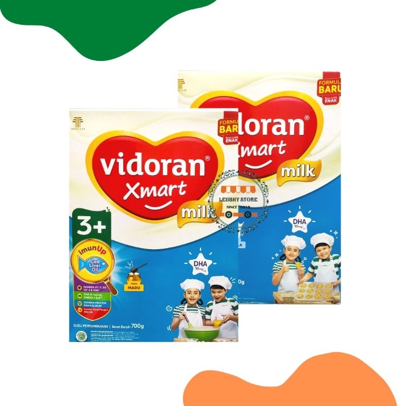 VIDORAN XMART 3+ VANILA/MADU 700GR