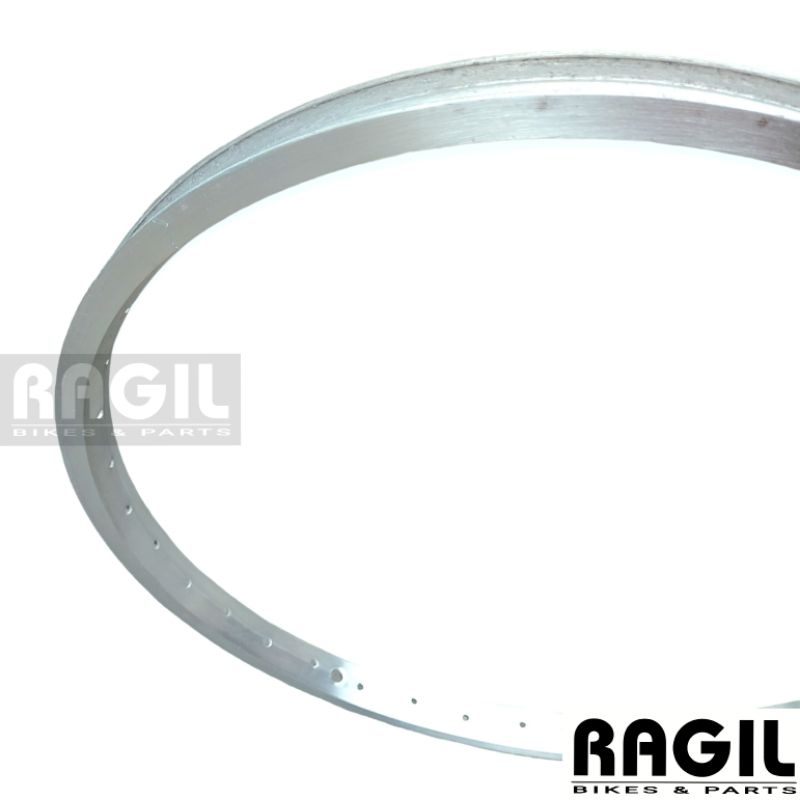 VELG SEPEDA 20 INCH INTER ALLOY LUBANG 36 HOLE 36H RIM RIMS ALUMUNIUM SILVER BMX SELI LIPAT MINION M