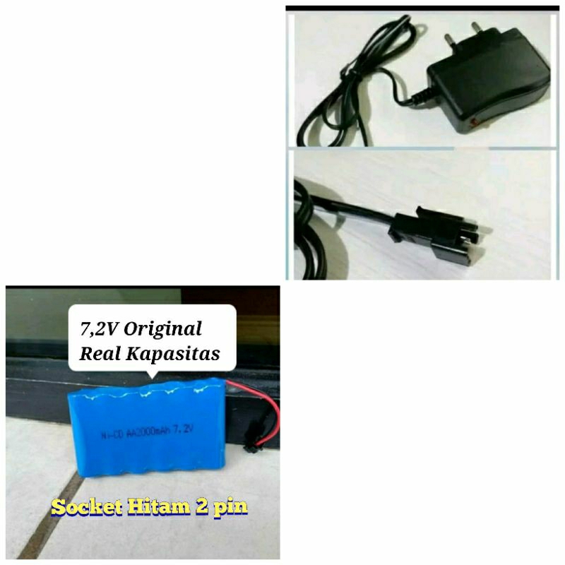 CHARGER BATERAI MOBIL REMOT RC ADAPTOR BATERE MAINAN MOBIL REMOTE CONTROL