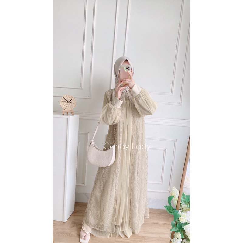 Zahra Brocade Maxi 2In1