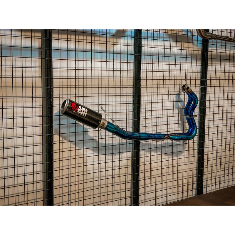 knalpot villan z2 carbon full system ninja250 cbr250 mt25 r25