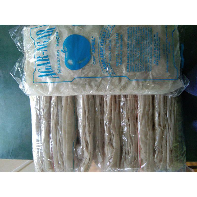 

Agar-agar Cap Apel 100grm