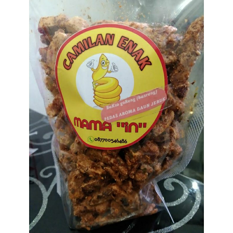 

basreng daun jeruk pedas isi 250gr 500gr bakso goreng