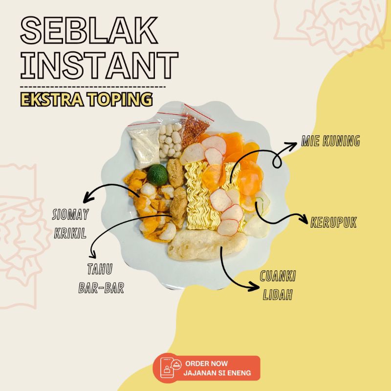 

Seblak Instan EKSTRA TOPING Jajanan Viral Khas Bandung seblak khas bandung makanan khas sunda jajanan kekinian jajanan viral makanan instan KOMPLIT pedas Termurah/Jajanan kekinian