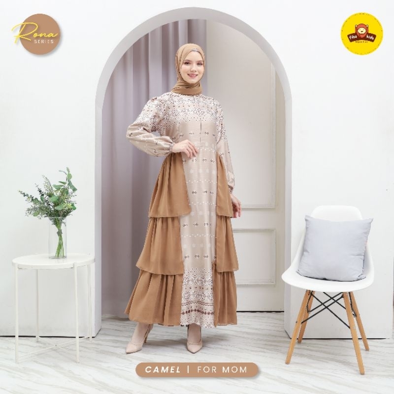 RONA Series for MOM FREE PASHMINA - Original by FIHA KIDS