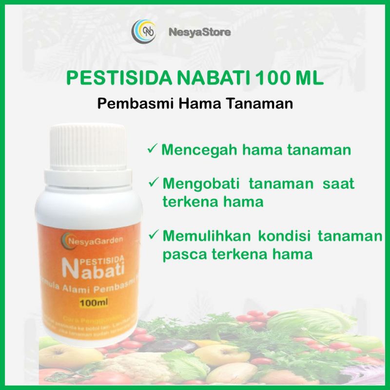 Pestisida Nabati Organik Ampuh Pengendali Hama Pembasmi Hama 100 ml